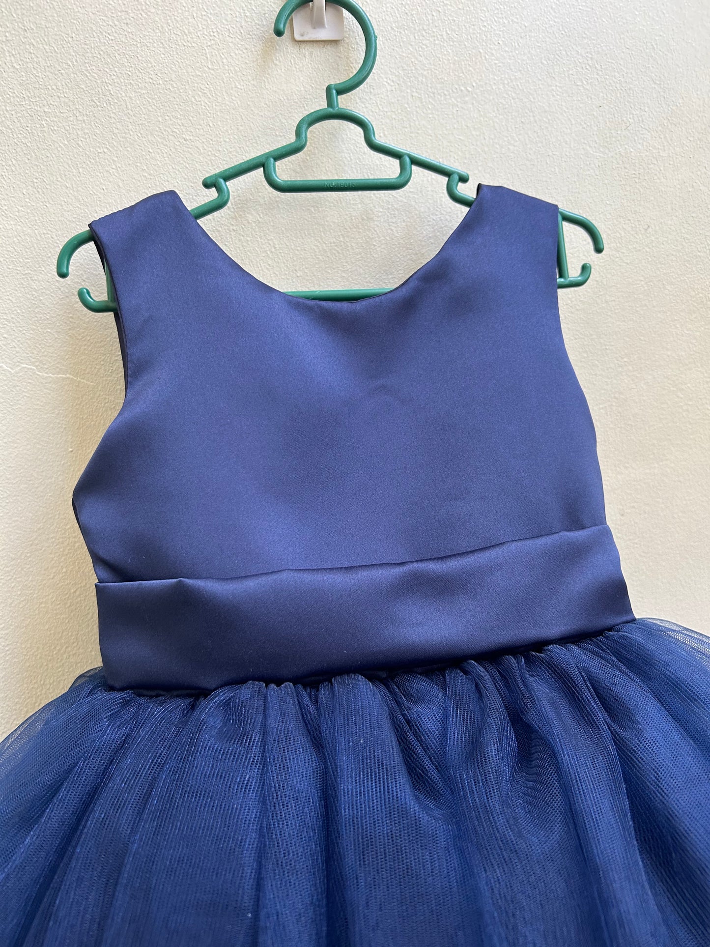 Macy Dress in Navy Blue