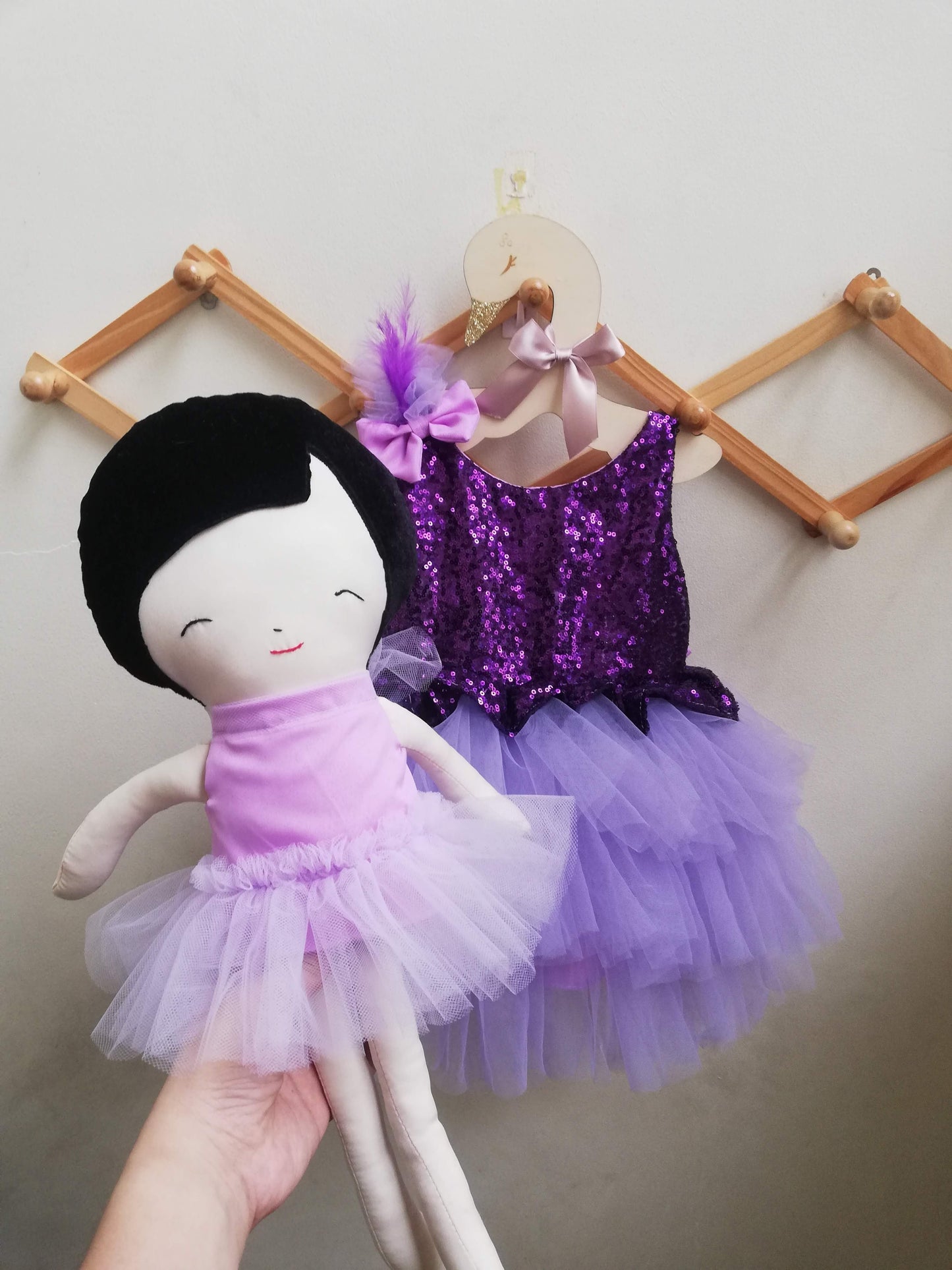 Ballerina Dress in Purple