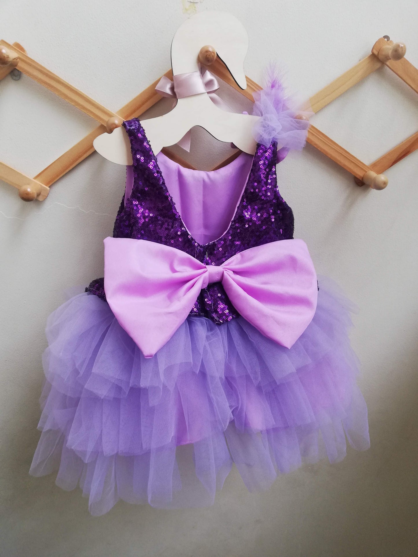 Ballerina Dress in Purple