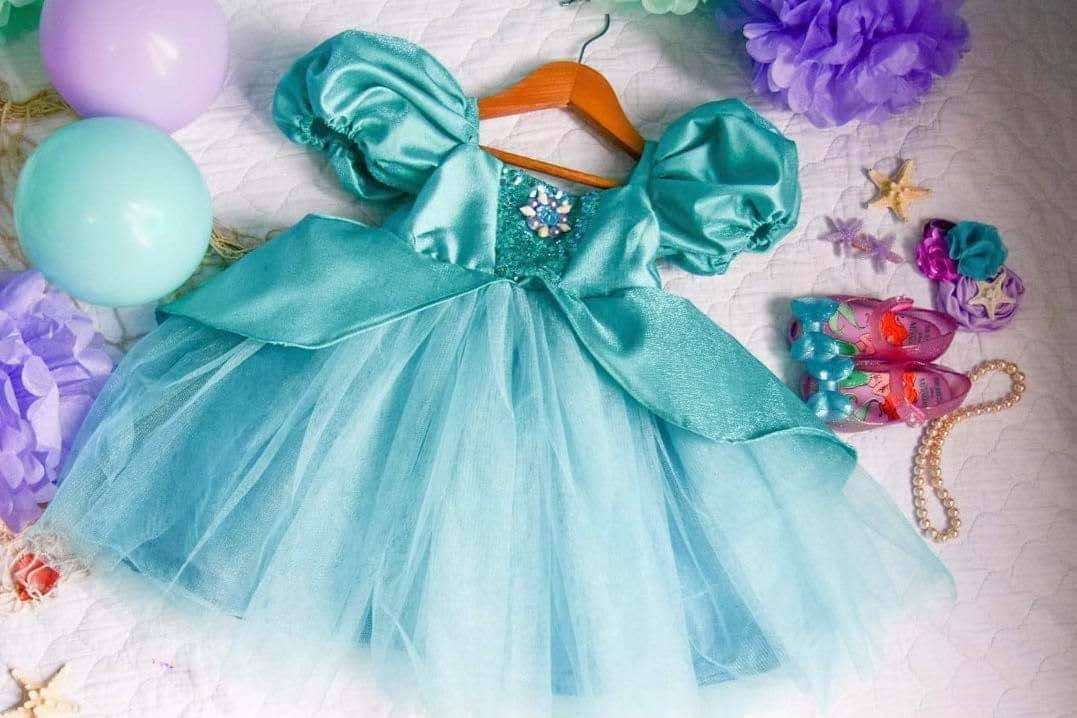 purple ariel dress Ariel Inspired Dress v1 – Macy's Dollhouse