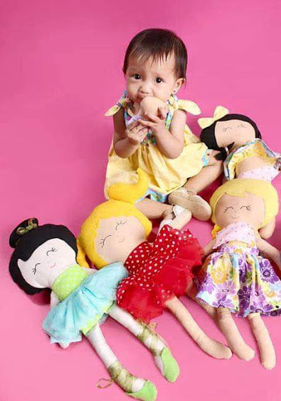 Handmade Fabric Dolls