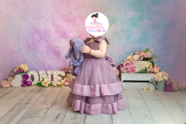 Anna Dress in Mauve