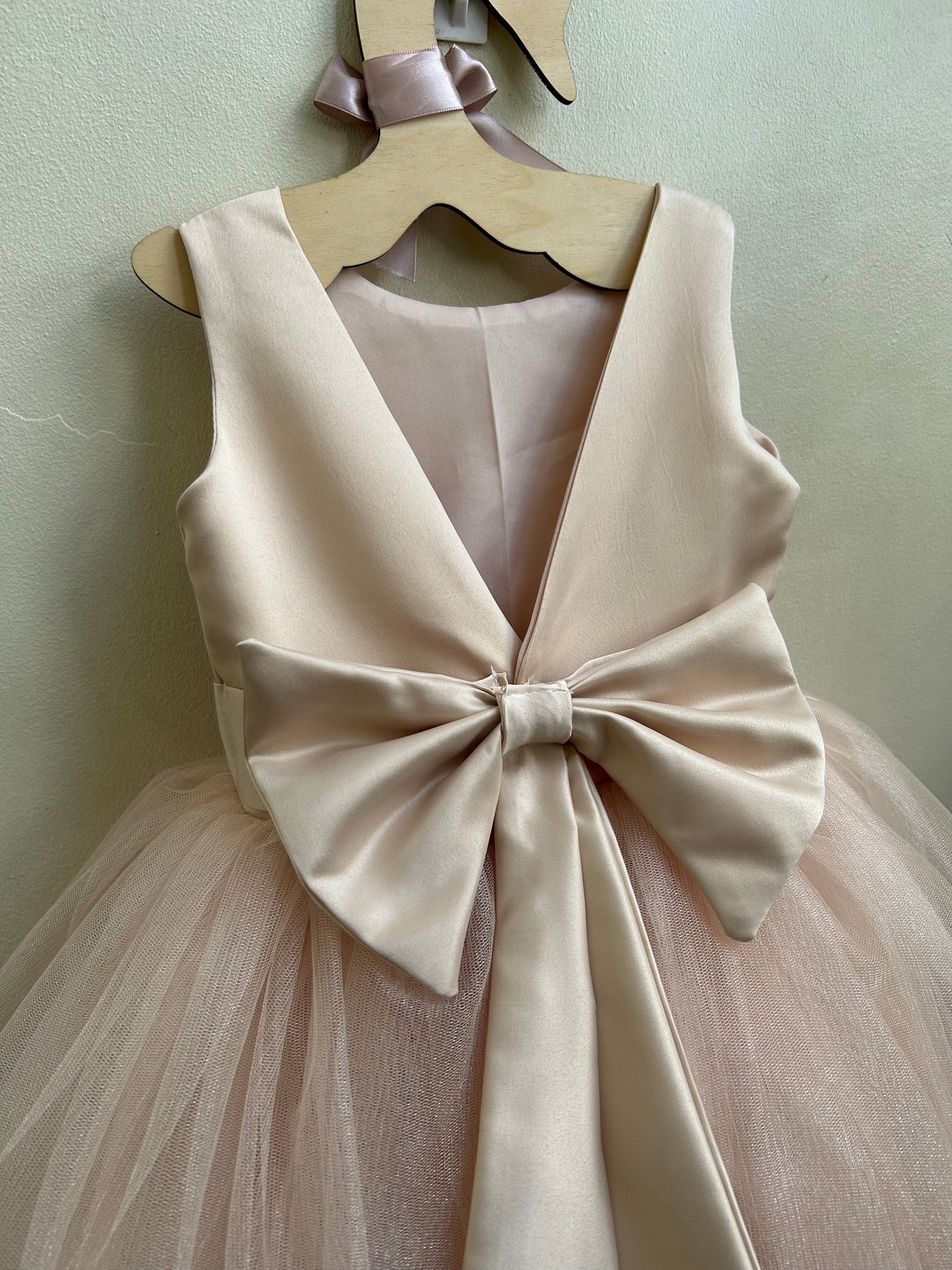 Macy Dress in Beige