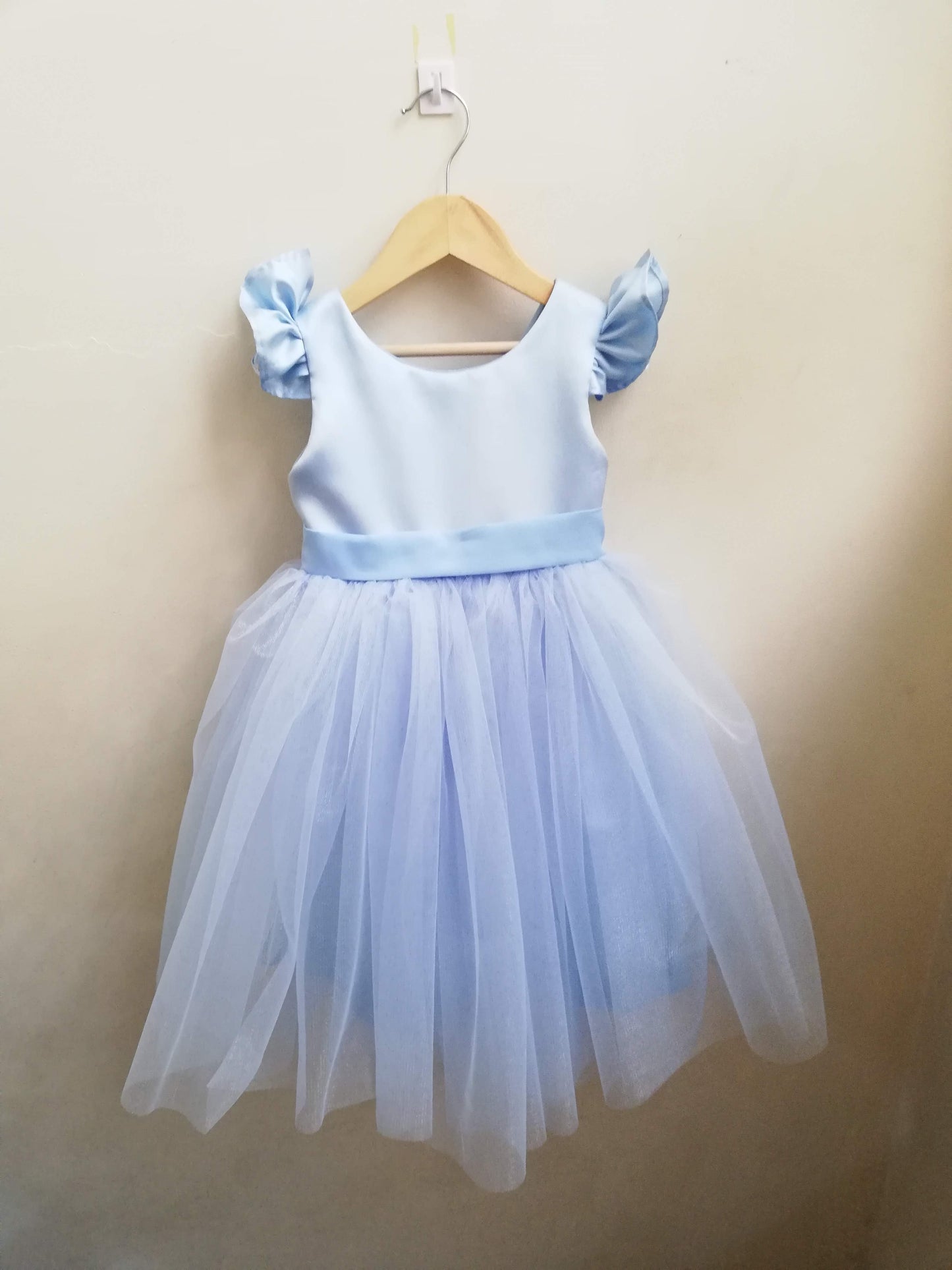 Frances Dress in Powder Blue