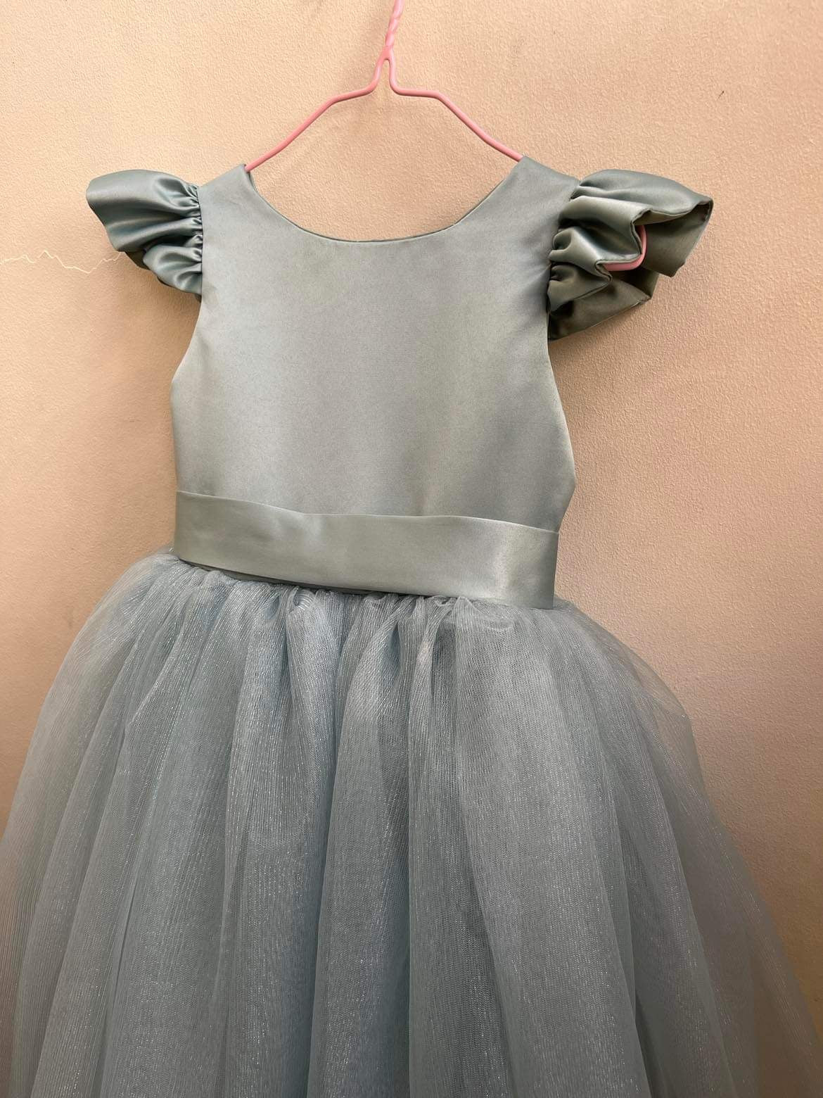 Frances Dress in Sage Green