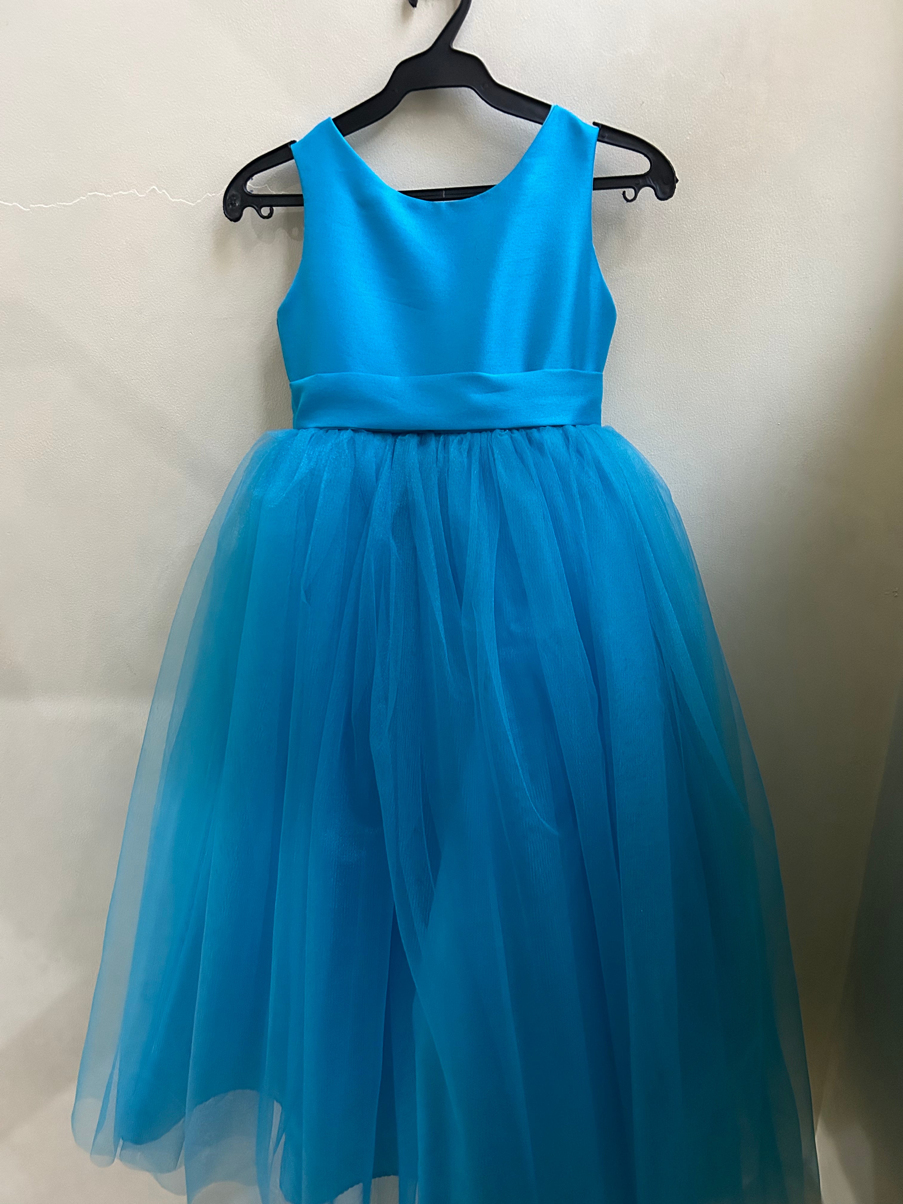 macy's sky blue dress Dusty Blue Dress