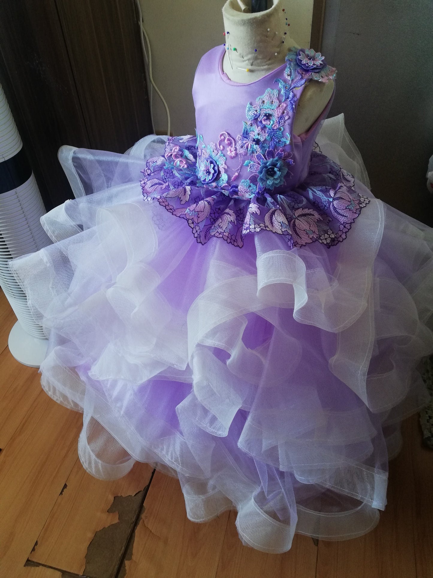 Arya Dress in Lavender