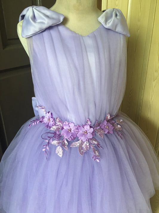 Rose Dress in Lavender