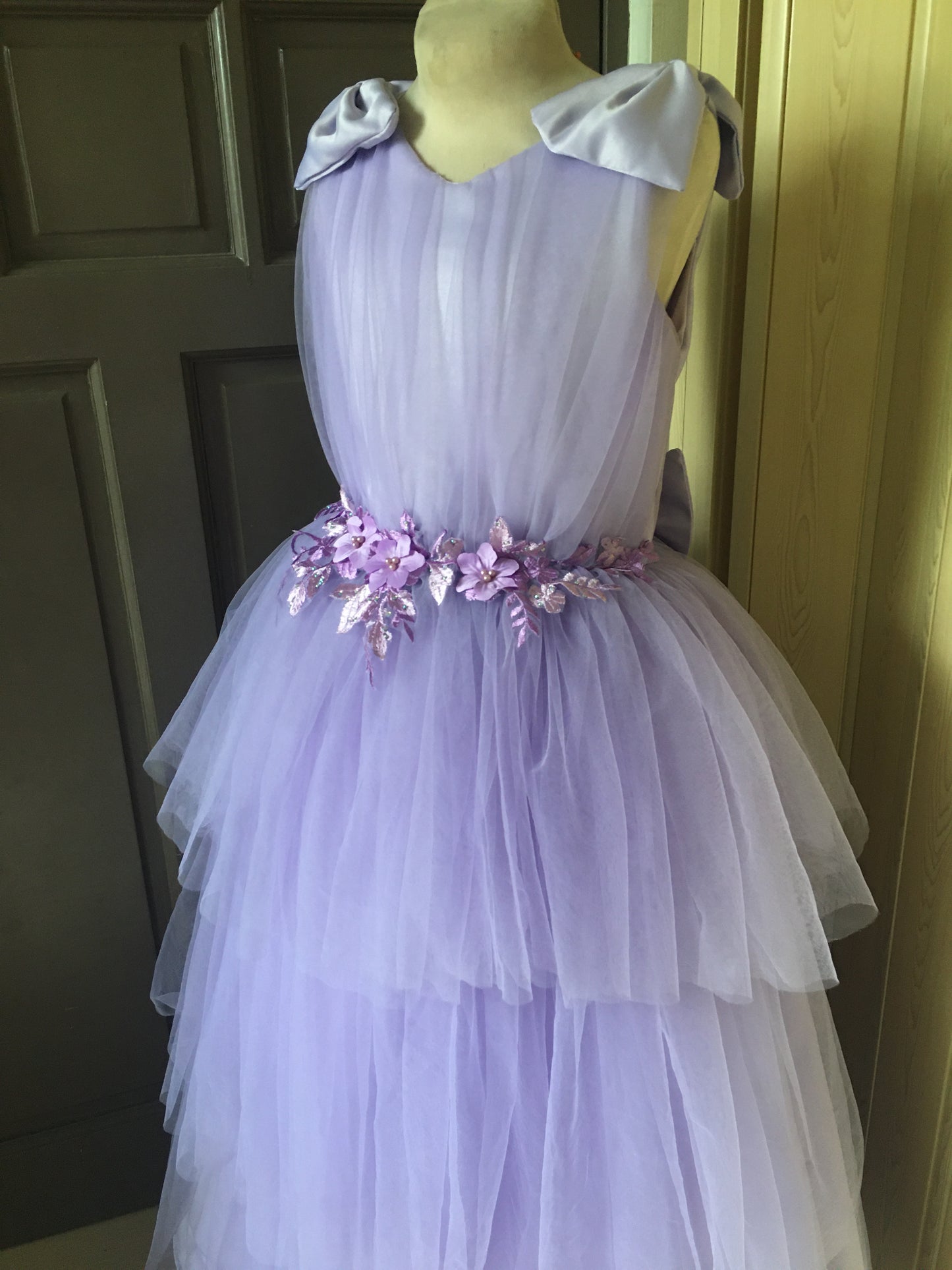 Rose Dress in Lavender