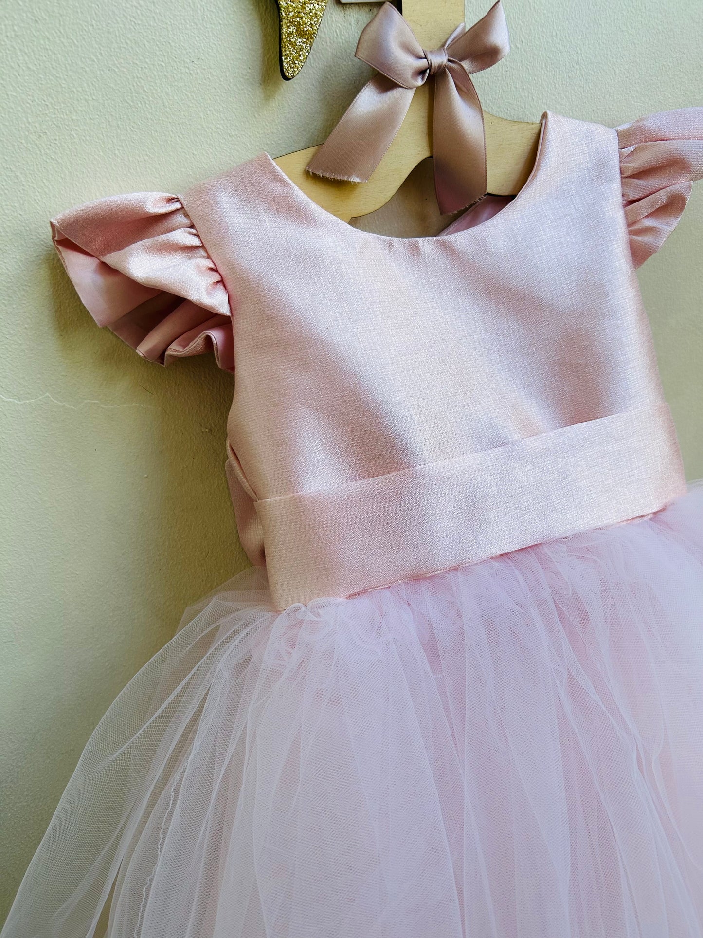 Frances Dress in Light Pink