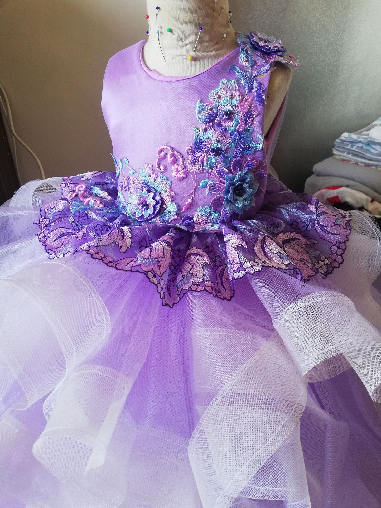 Arya Dress in Lavender