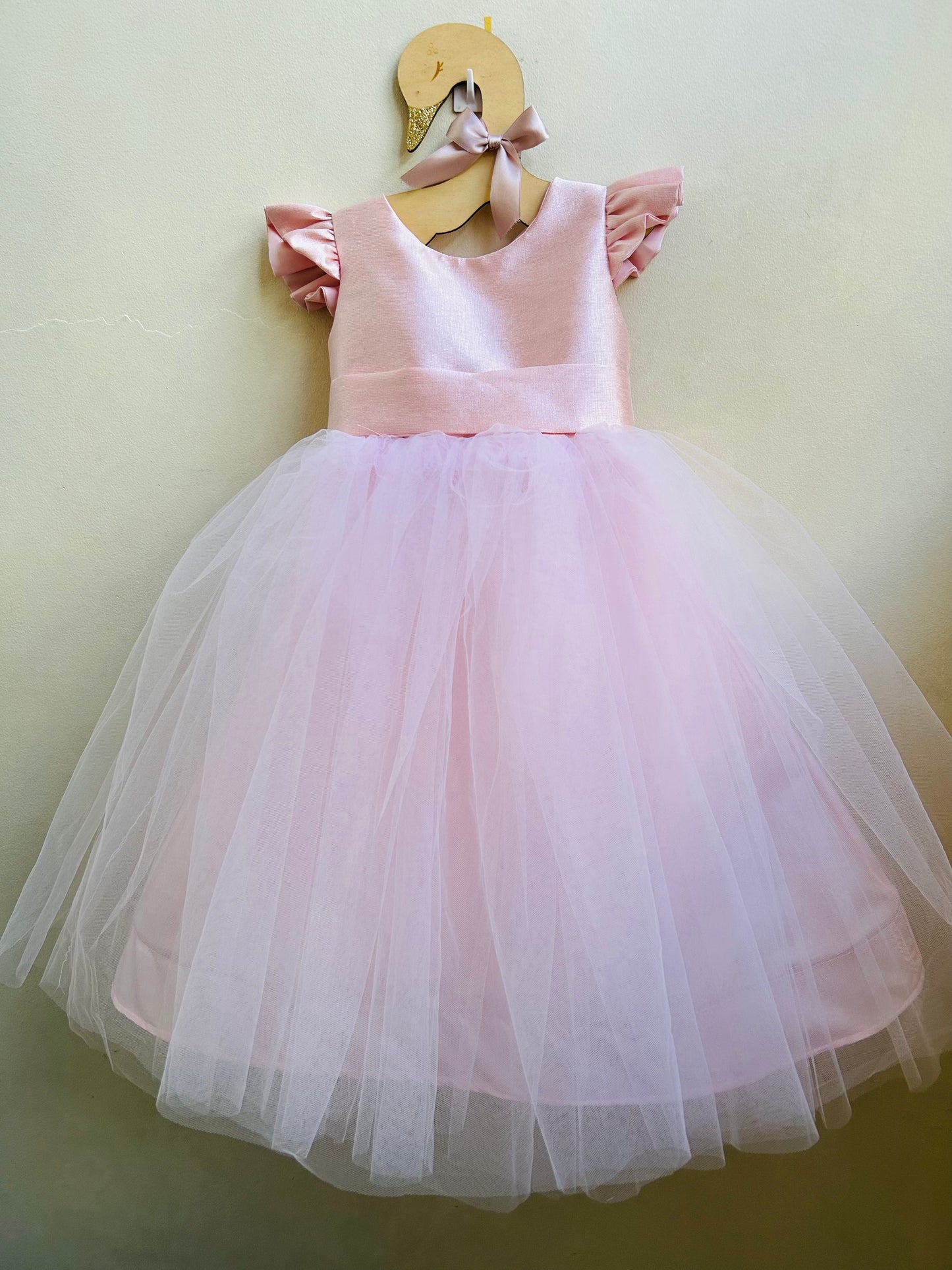 Frances Dress in Light Pink