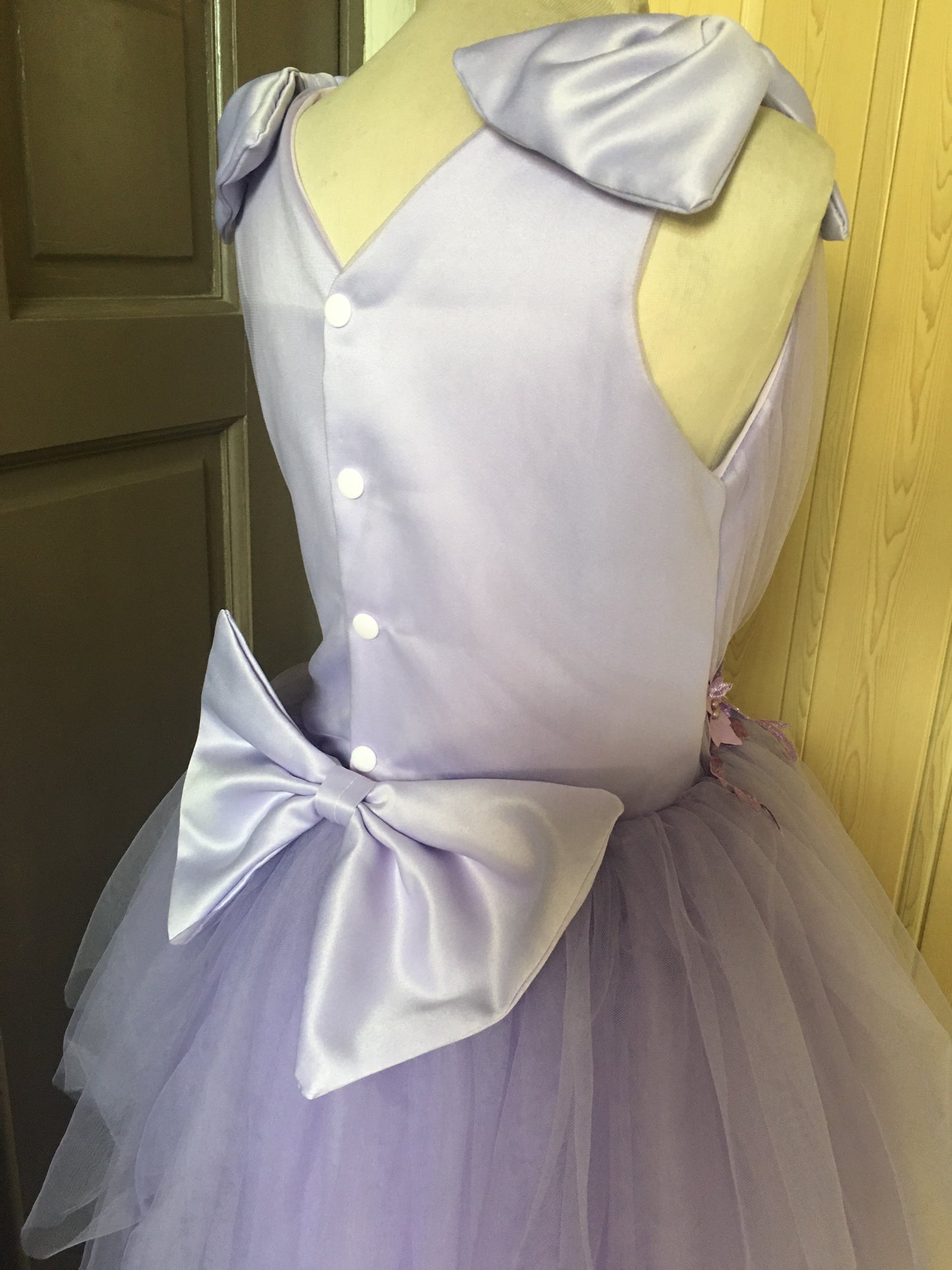 Rose Dress in Lavender