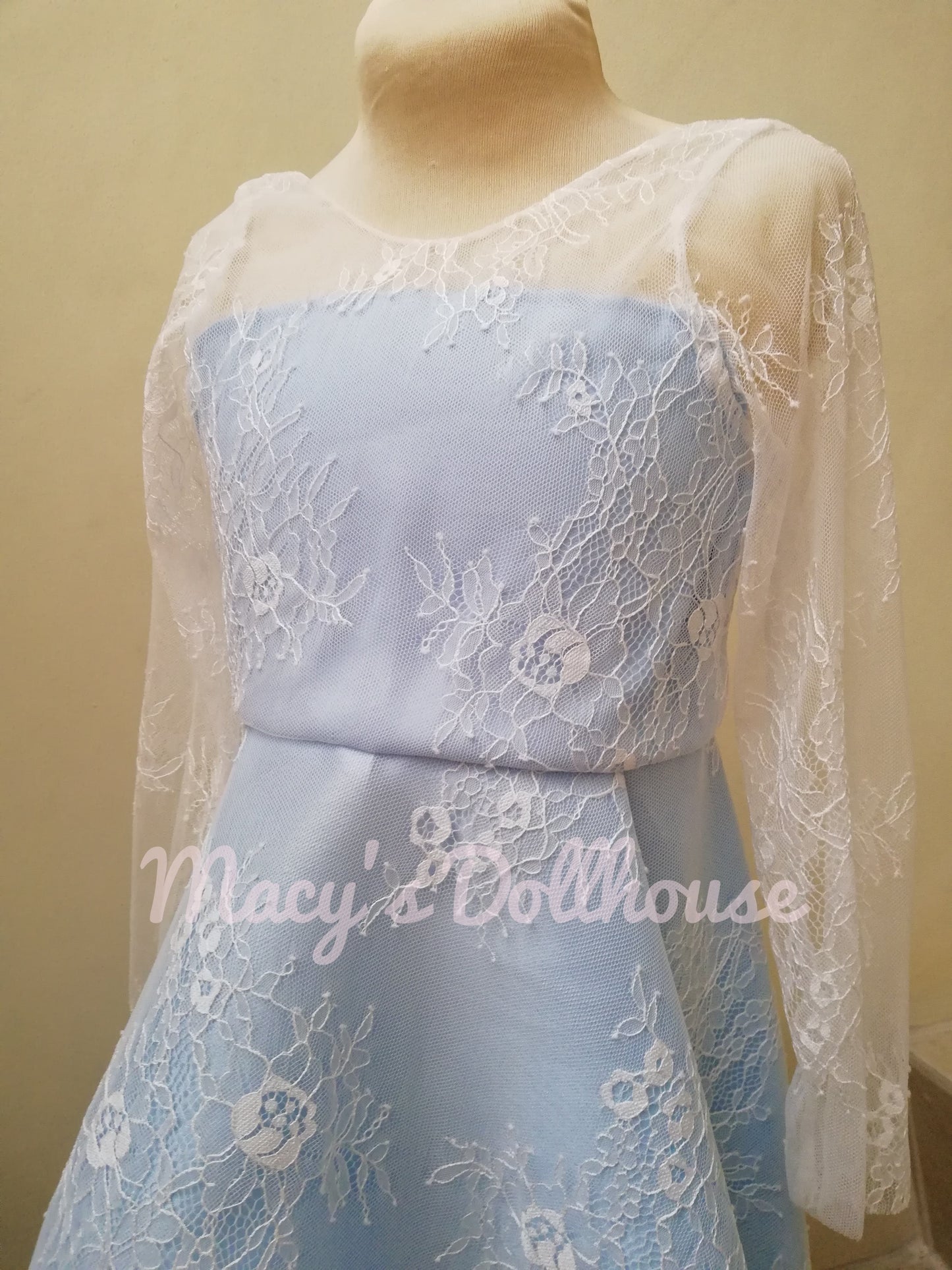 Elsa Inspired Dress